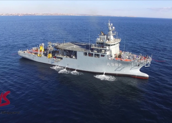 ISTANBUL SHIPYARD SUBMARINE RESCUE MOTHER SHIP DIVING AND SALVAGE SYSTEMS SAT'S-1 ISTANBUL SHIPYARD SUBMARINE RESCUE MOTHER SHIP DIVING AND SALVAGE SYSTEMS SAT'S-1
