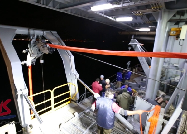 ISTANBUL SHIPYARD SUBMARINE RESCUE MOTHER SHIP DIVING AND SALVAGE SYSTEMS SAT'S - 2 ISTANBUL SHIPYARD SUBMARINE RESCUE MOTHER SHIP DIVING AND SALVAGE SYSTEMS SAT'S - 2